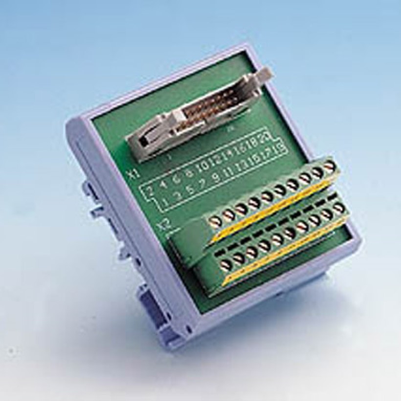 20핀 플랫 케이블 터미널, 딘레일 마운트